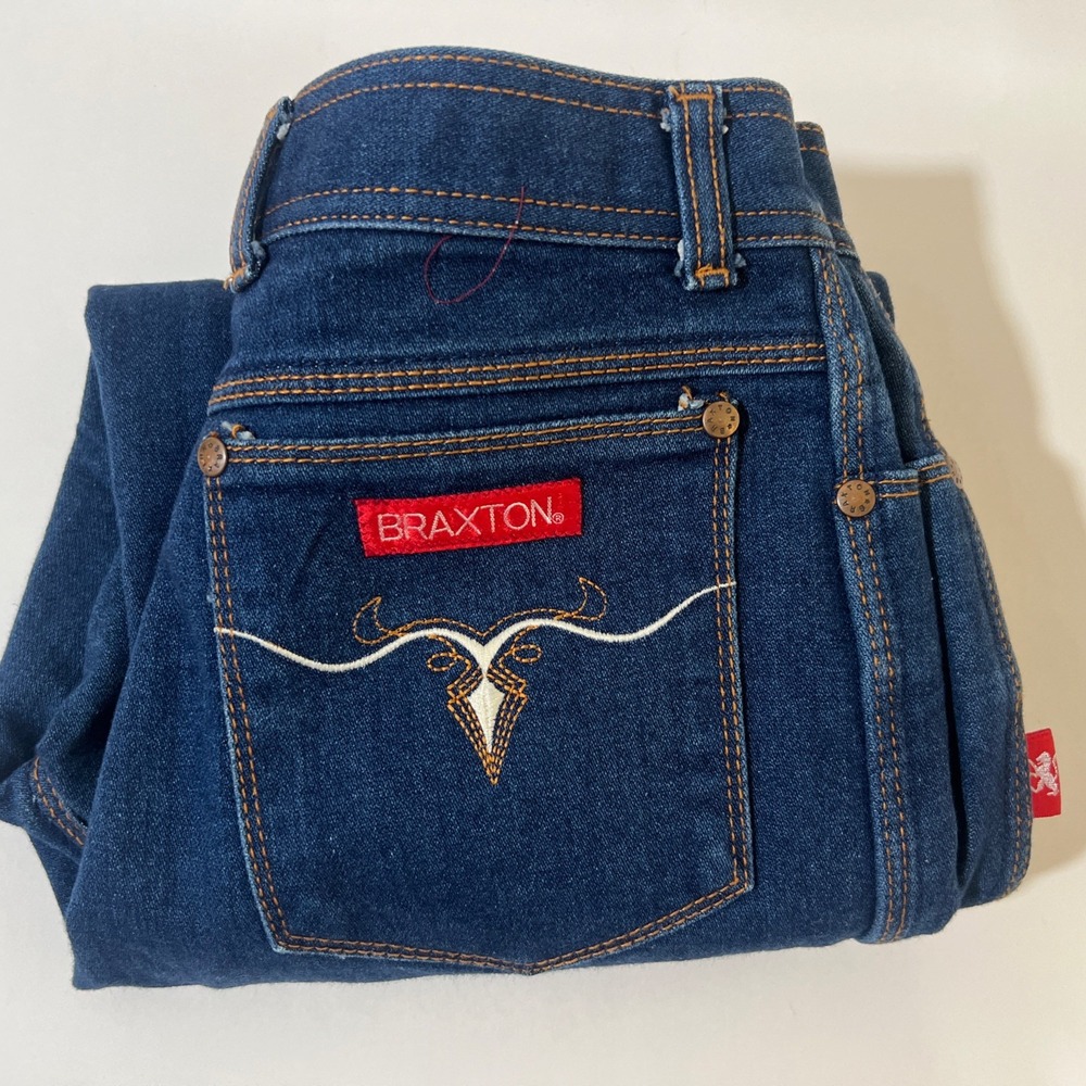 Braxton Jeans Womenโ Size 11 Straight Leg High Rise Vintage 80's